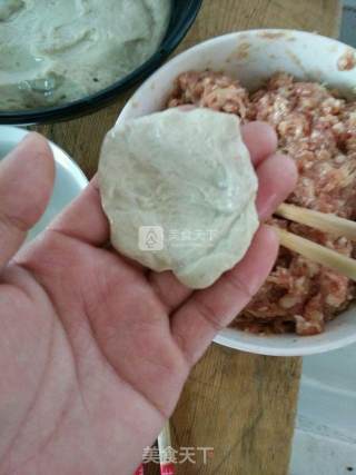 水面筋塞肉的做法步骤：8