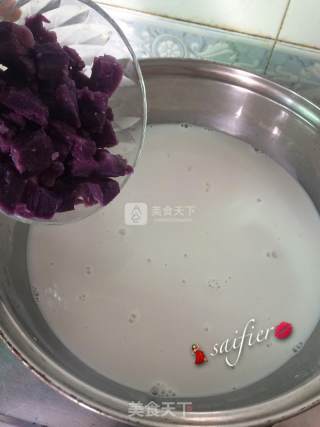 紫薯西米露的做法步骤：7