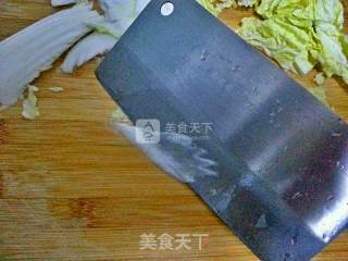 红油娃娃菜烧大虾的做法步骤：3