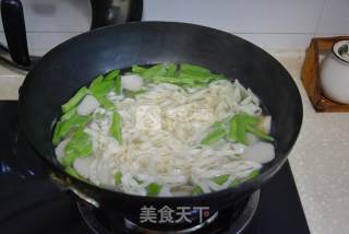 豆角芋头面的做法步骤：5