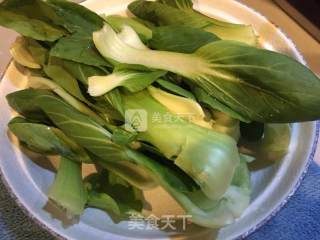 香菇油菜·新派的做法步骤：2