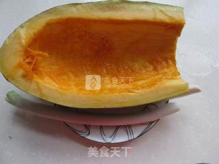 南瓜面疙瘩汤的做法步骤：1