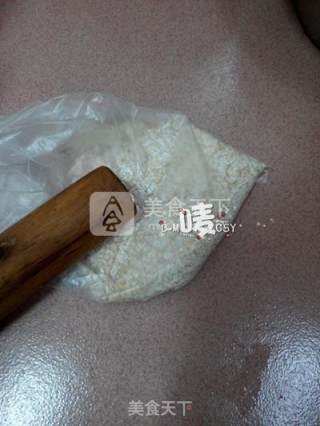 心瘾好久了的美味【烤箱燕麦鸡米花】的做法步骤：4