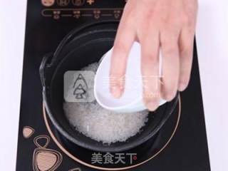 姜丁三文鱼饭的做法步骤：2