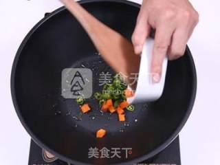 姜丁三文鱼饭的做法步骤：7