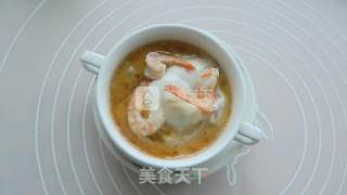 鲜虾窝蛋蒸肉泥的做法步骤：8