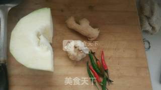 炒冬瓜的做法步骤：1