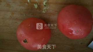 凉拌番茄的做法步骤：1