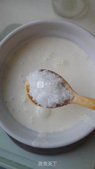 红豆布丁奶茶的做法步骤：3