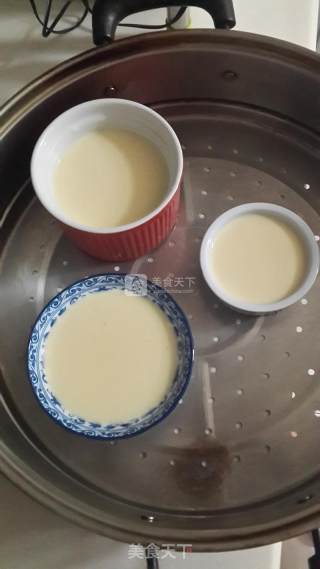 红豆布丁奶茶的做法步骤：4