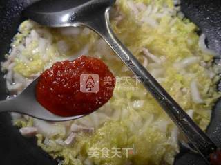 五花肉白菜羹的做法步骤：5