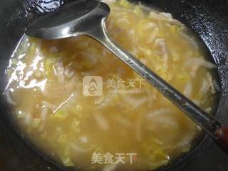 五花肉白菜羹的做法步骤：10