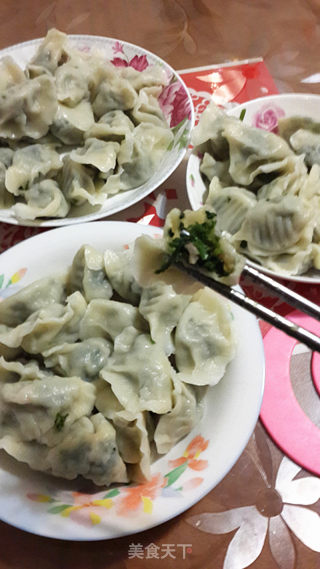 西洋菜水饺的做法步骤：7