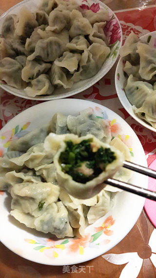 西洋菜水饺的做法步骤：8