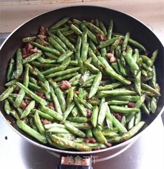 简易版干煸四季豆的做法步骤：6