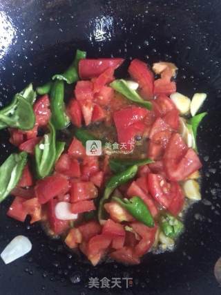 西红柿鸡蛋面的做法步骤：5