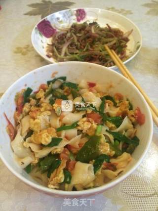 西红柿鸡蛋面的做法步骤：8