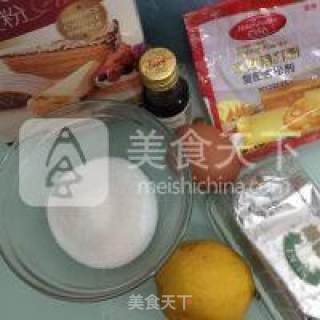 玛德琳蛋糕的做法步骤：1
