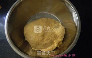 南瓜红豆馅餐包的做法步骤：3