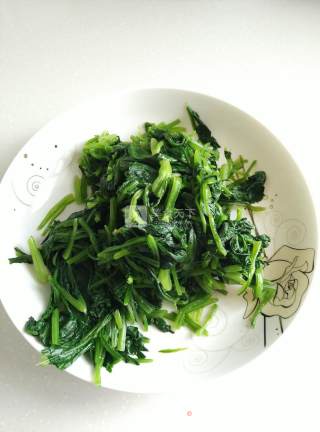 肉末菠菜的做法
