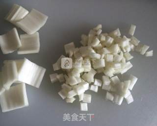 水晶白菜雪梨羹的做法步骤：2