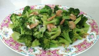 蚝油西兰花爆炒虾仁的做法步骤：14