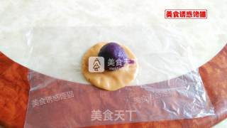 广式紫薯椰蓉月饼的做法步骤：8