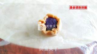 广式紫薯椰蓉月饼的做法步骤：9