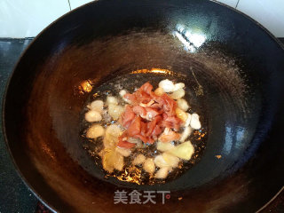 家常小炒（豆腐炒肉片）的做法步骤：10