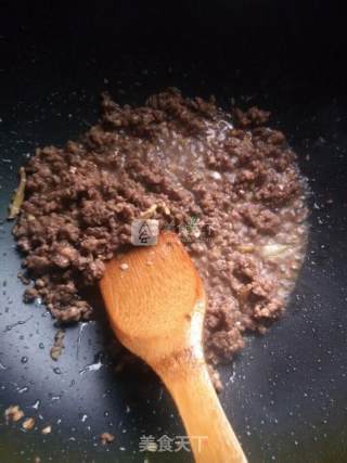 干煸豆角（牛肉）的做法步骤：5