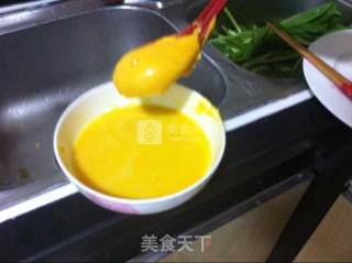 芝士酱炒蛋的做法步骤：2