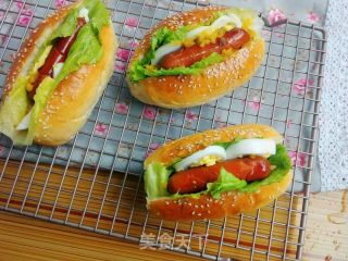 早餐热狗面包的做法步骤：12