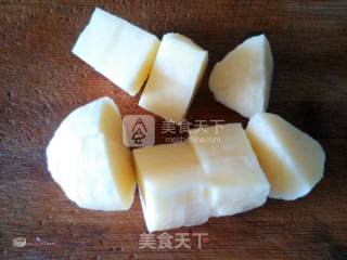 奶香金沙土豆泥的做法步骤：3