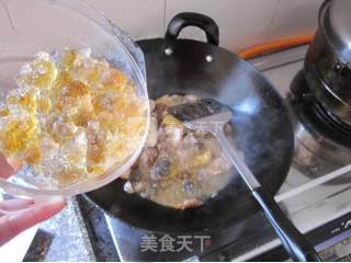 桃胶五花肉的做法步骤：5