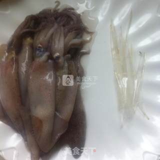 酱香烤孜然笔管的做法步骤：1