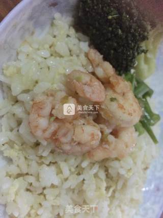 蛋炒饭的做法步骤：5