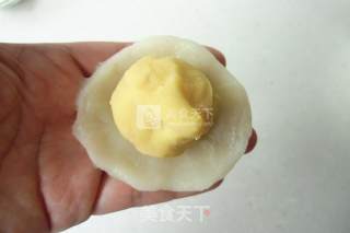 百香果冰皮月饼的做法步骤：9