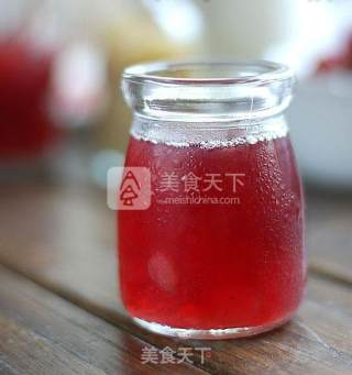 皂角米樱桃冻的做法步骤：7