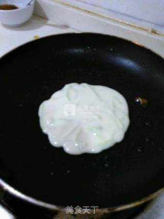 黄瓜鸡蛋饼的做法步骤：4