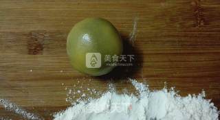 花好月圆——豆沙月饼的做法步骤：15
