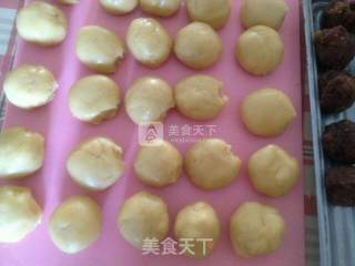 豆沙芝麻月饼 ～～蓁蓁真的做法步骤：4