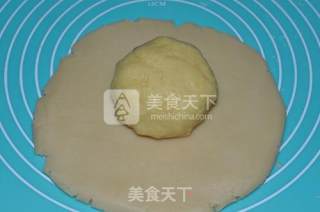 玫瑰果仁双酥月饼的做法步骤：7