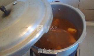 冬笋烧土鸭的做法步骤：8