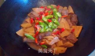 冬笋烧土鸭的做法步骤：9