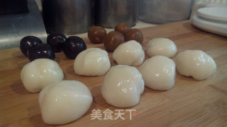 豆沙冰皮月饼的做法步骤：5