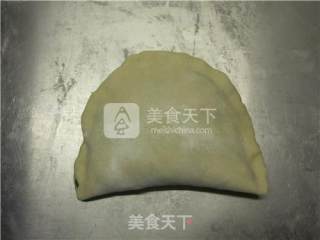 三鲜馅的烤韭菜盒子的做法步骤：16