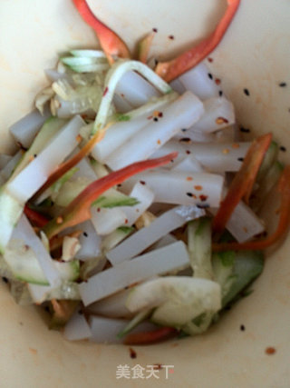 零厨艺搞定~自家做豌豆粉皮的做法步骤：12