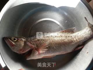 鲈鱼汤的做法步骤：1
