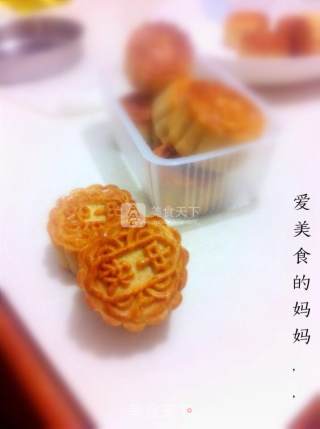 花生芝麻馅月饼的做法步骤：20