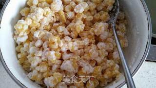 甜玉米锅烙的做法步骤：5